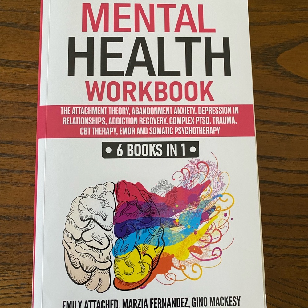 Mental Health Workbook - Multicolor Cover